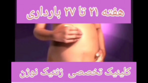 کلیپ ۴ رشد جنین، در هفته ۲۱ تا...