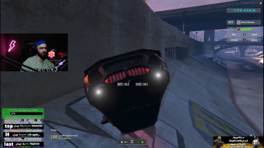 با BMW چپ کردیم جی تی ای جی تی...