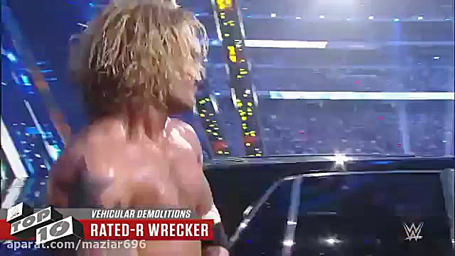 صحنه های خراب کردن ماشین کشتی...