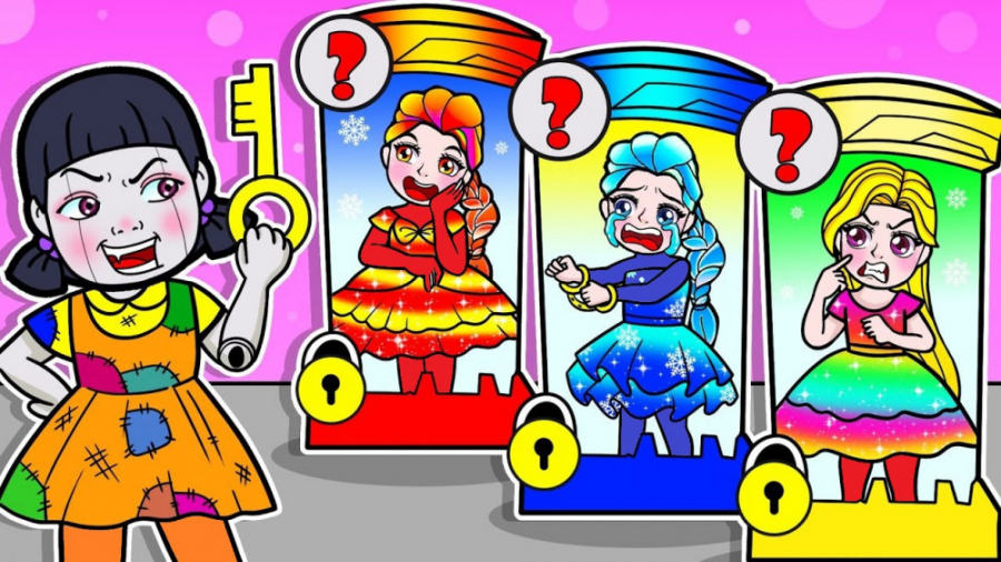 چالش بهترین دوست اسکوید گیم  ا...