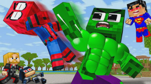 انیمیشن ماین کرافت | هالک در ب...