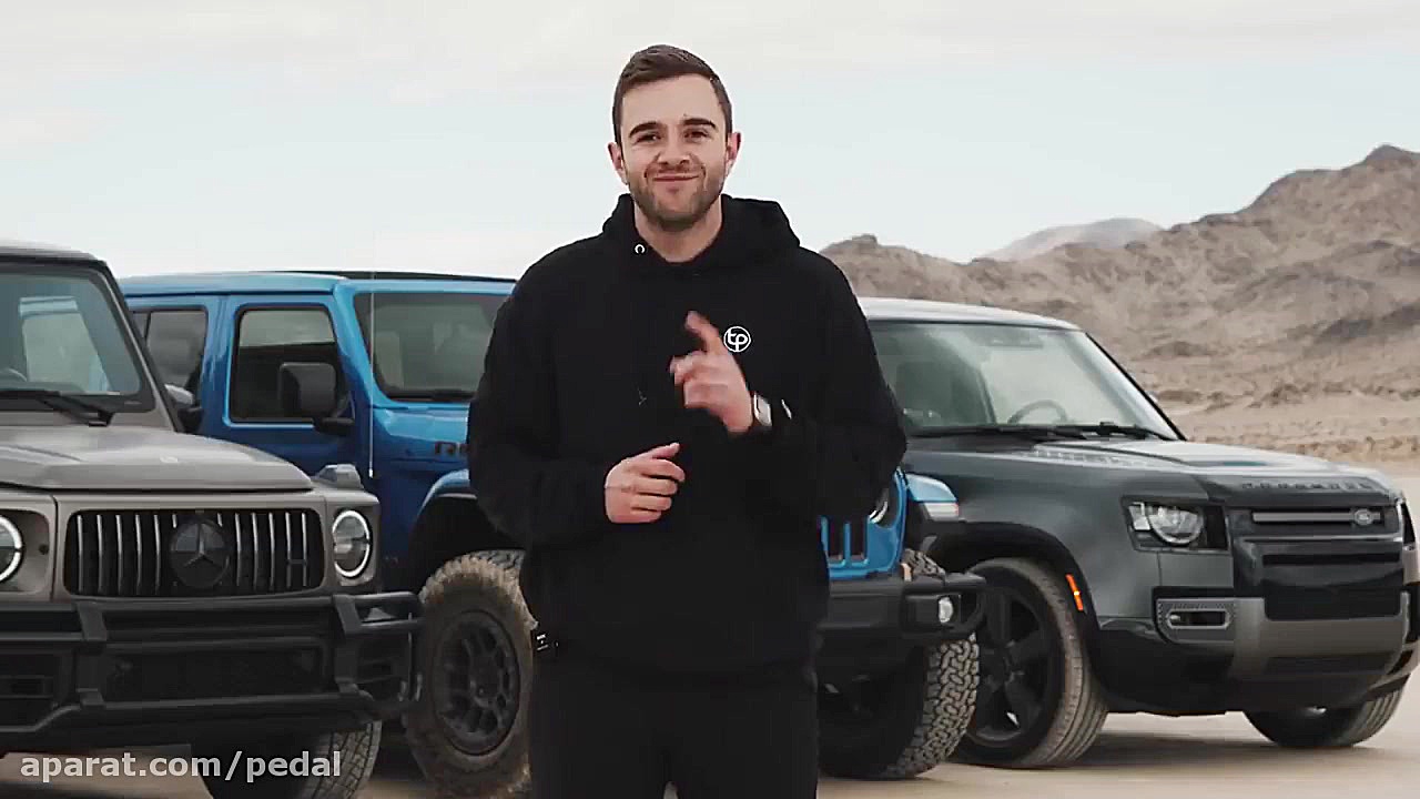 درگ جیپ رانگلر، لندروور دیفندر...