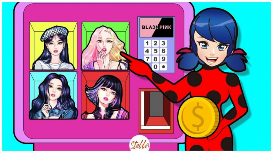 ایده های کارتونی بلک پینک  میر...