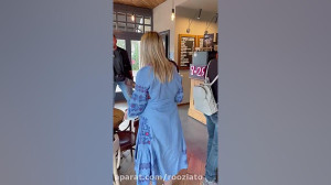 بی توجهی پسر اوکراینی به حضور...