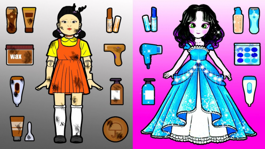 ایده های کارتونی بازی مرکب ، ت...