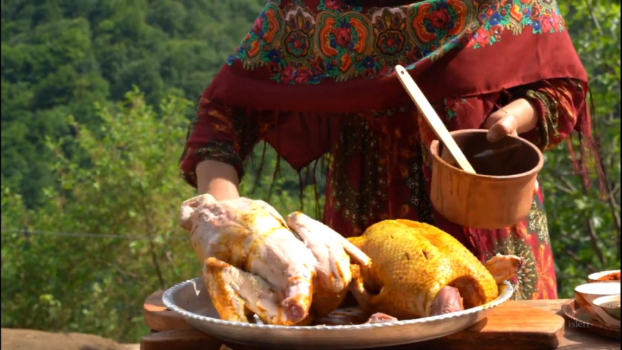 طرز تهیه بوقلمون و غاز شکم پر...