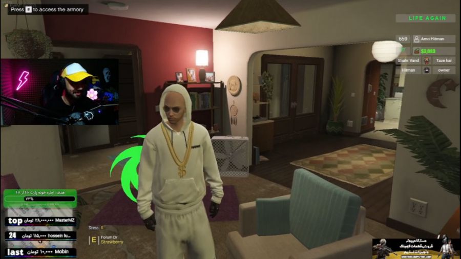 20 تا اسلحه سنگین خریدم 20 میل...