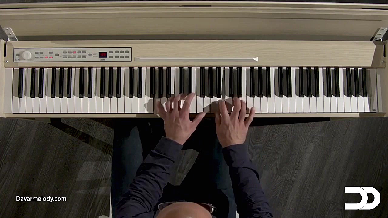 تست پیانو دیجیتال کرگ KORG C1...