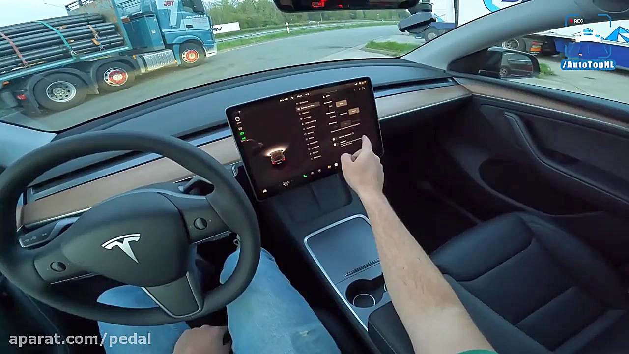 تست شتاب و سرعت تسلا مدل Y در...