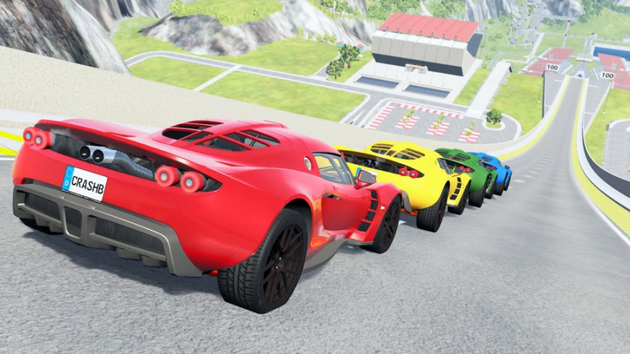 حماسه پرش ماشین با سرعت بالا 1...