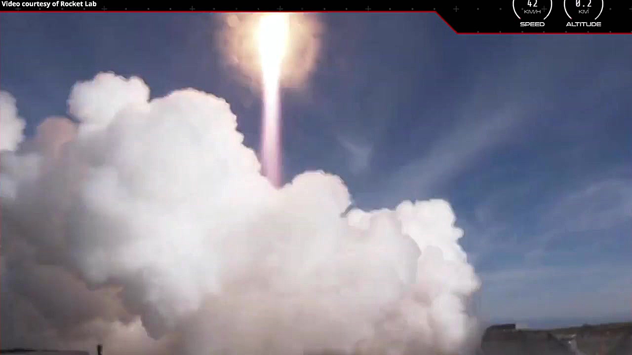 بازیابی موشک الکترون راکت لب ب...