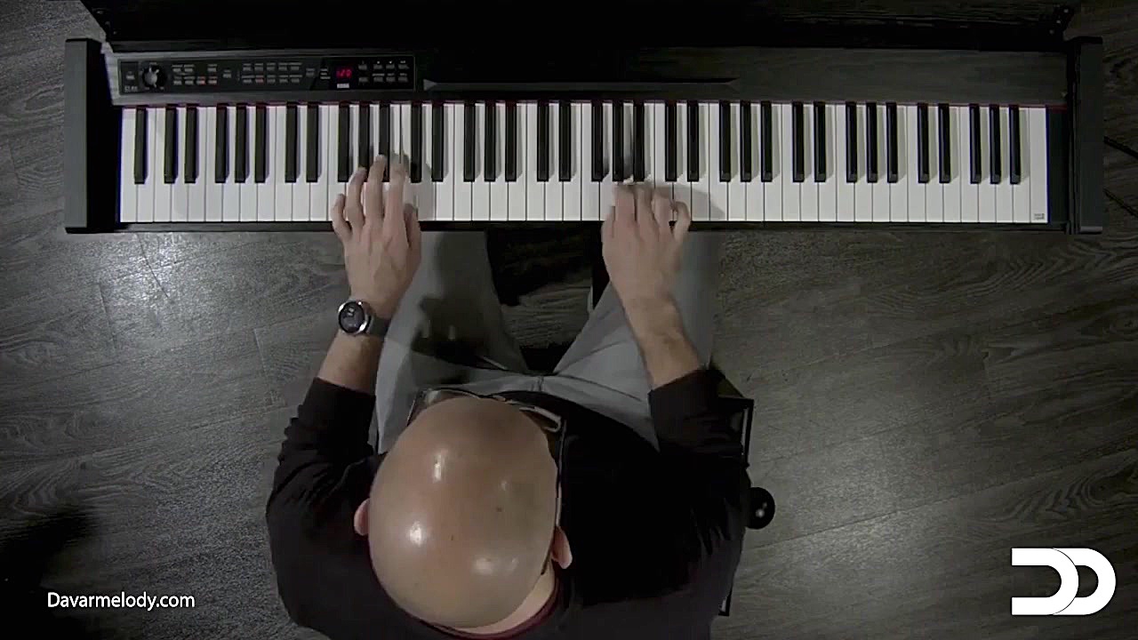 تست پیانو دیجیتال کرگ KORG C1...