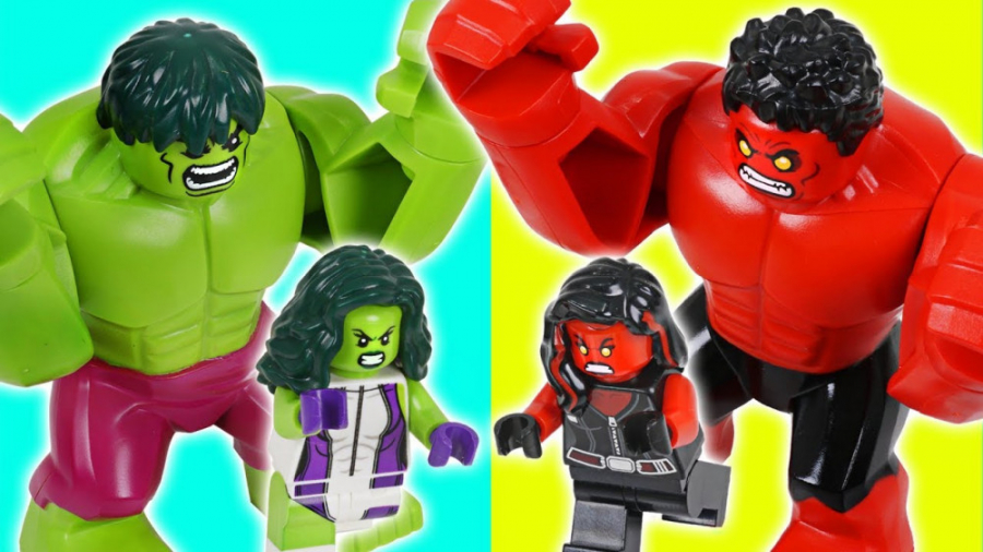 لگو هالک سبز و قرمز ، لگو ابر...