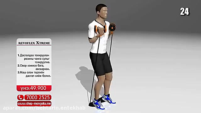 دستگاه لاغری شکم و پهلو روو فل...