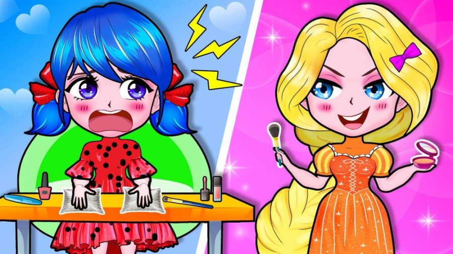 ایده های پرنسسی راپنزل  لیدیبا...