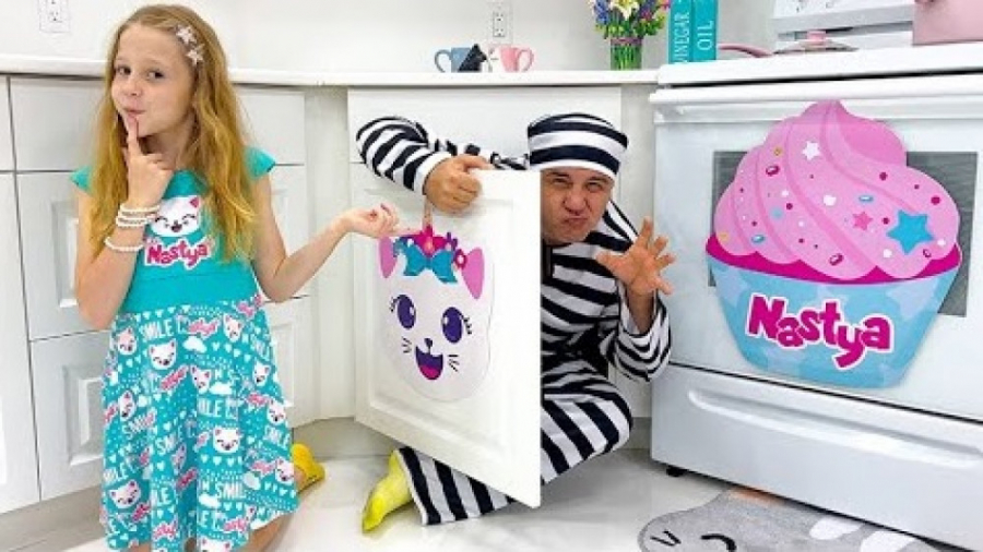 ناستیا و بابایی  قسمت 68  بازی...