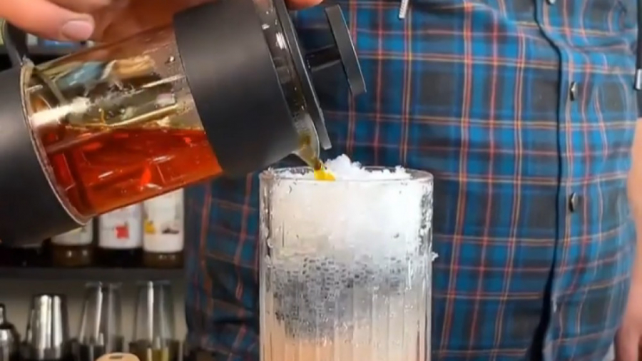 طرز تهیه پانچ گل سوری یه نوشید...