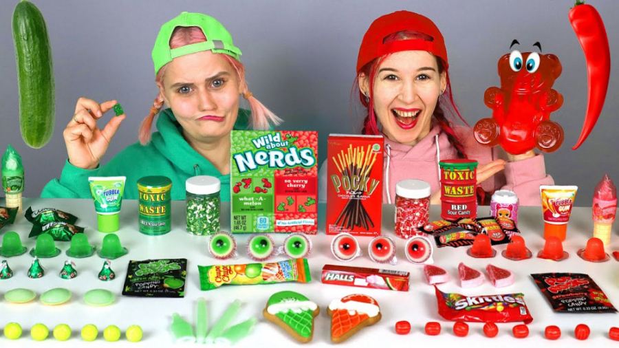 چالش غذایی بانوان پرینگل های ج...