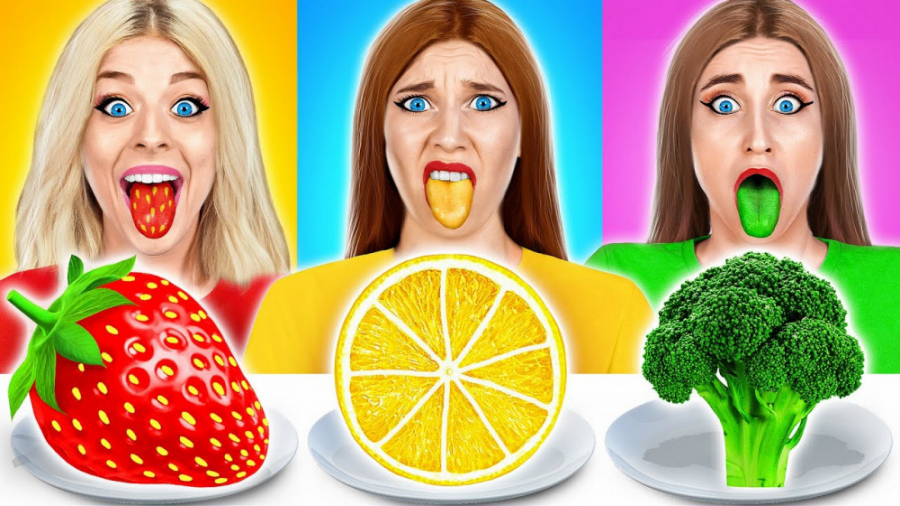 چالش و موقعیت های خنده دار غذا...