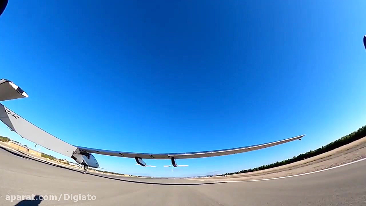 هواپیمای خورشیدی که می&zwnj;تو...