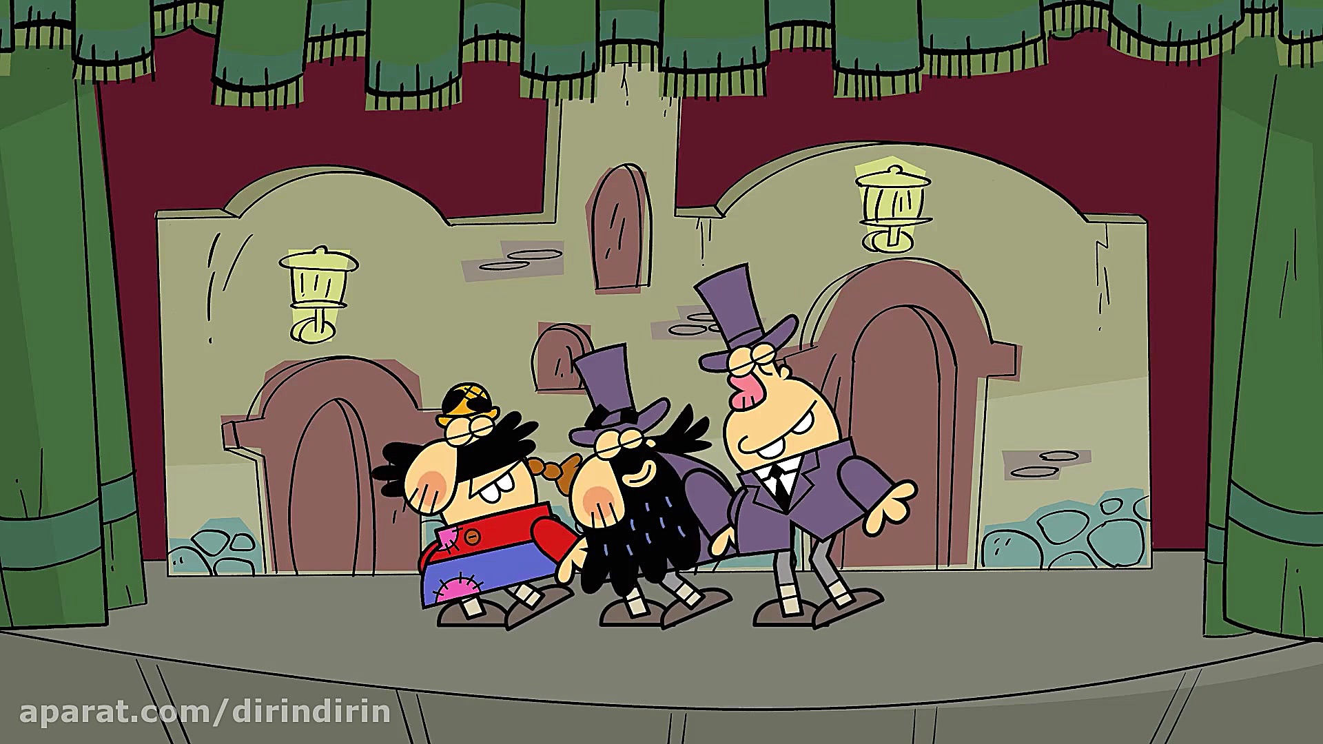 دیرین دیرین  دخترک کبریت فروش