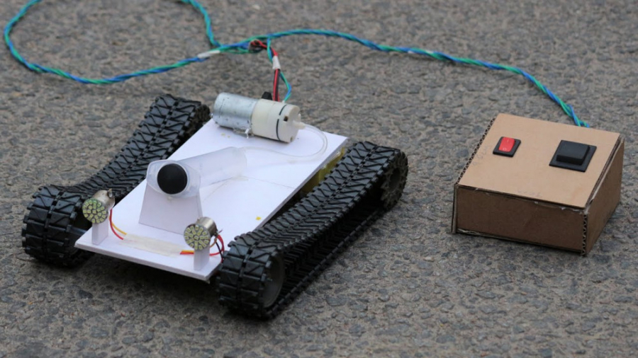 آموزش ساخت تانک کنترلی با آرمی...