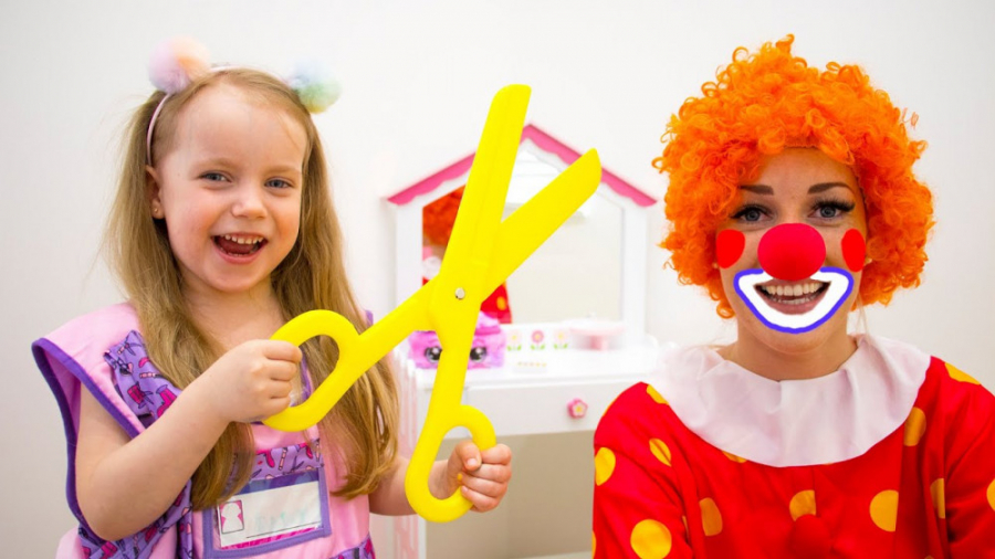 گبی و الکس  مادر دلقک میشود  ب...