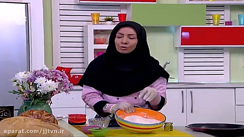 نان کامپاین زیتون  حوریه یوسفی...