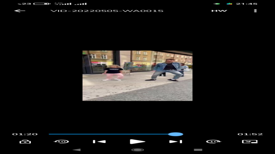 رقص خیابانی کم نظیر