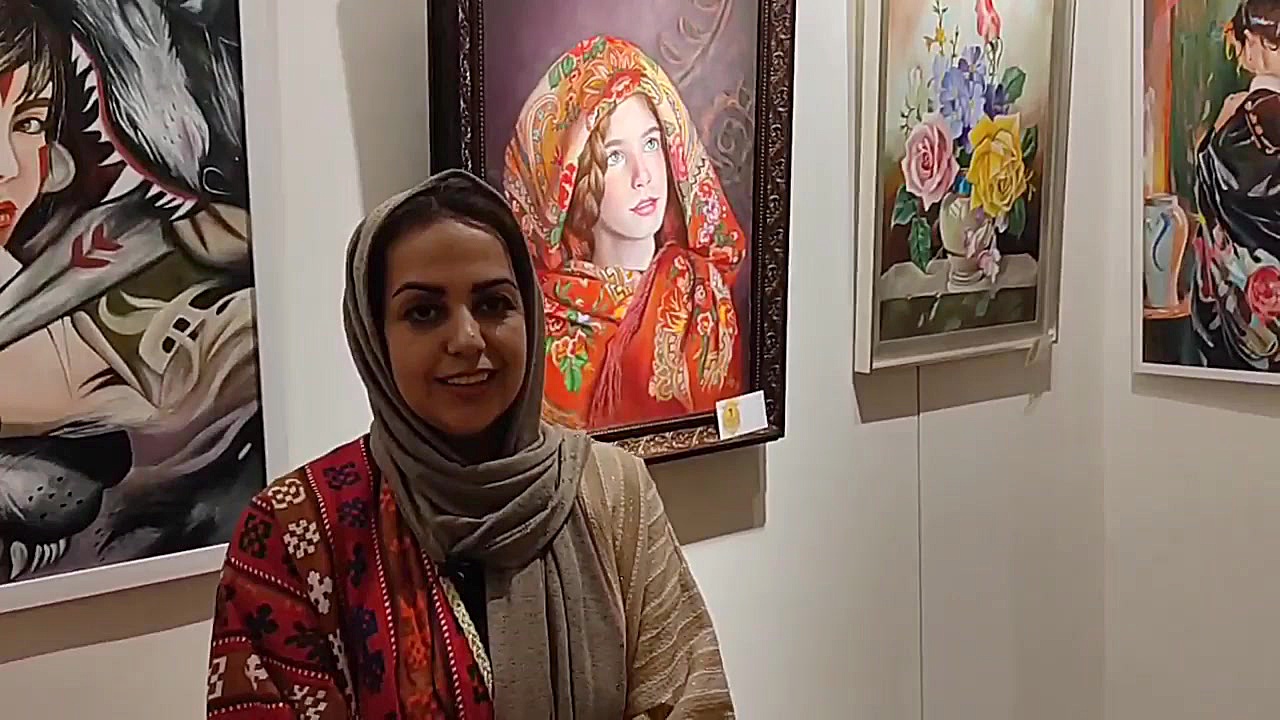 رویا علیزاده نمایشگاه گروهی در...