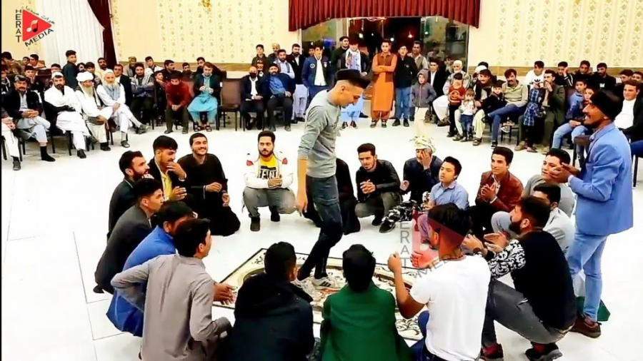رقص محلی افغانی  رقص جوانان اف...