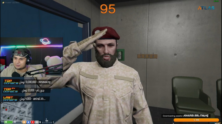 gta v آنلاین رول پلی | از ارتش...