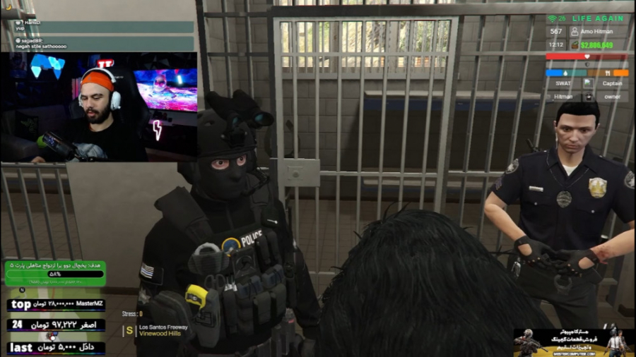 فراری دادن سجاد از زندان جی تی...