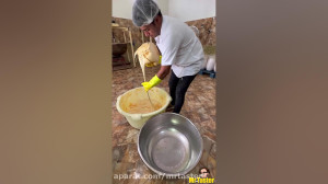 حلوا ارده طلایی