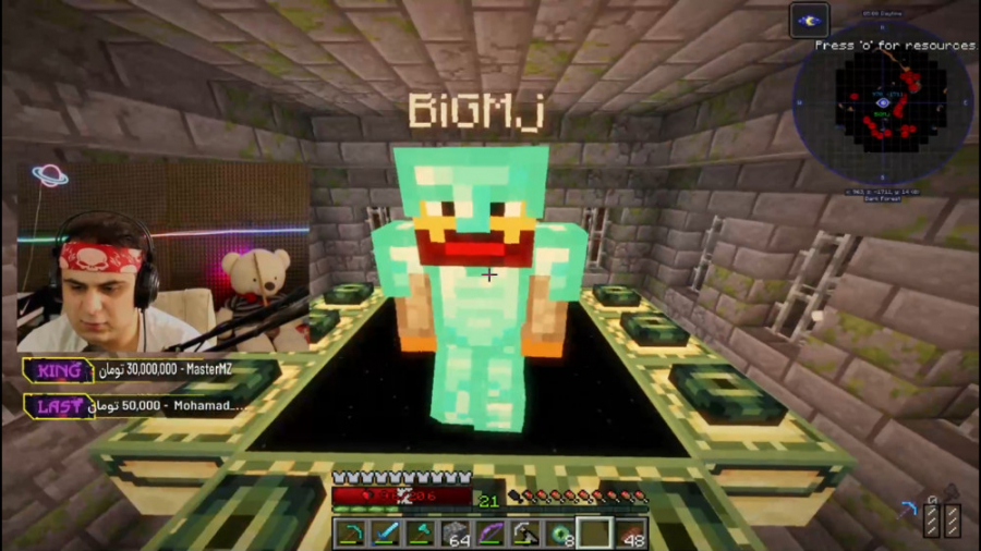 ماین کرفت آنلاین | افتادیم توی...