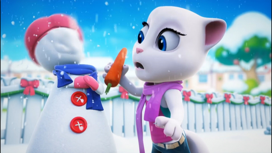 کارتون گربه سخنگو | مبارزه با...