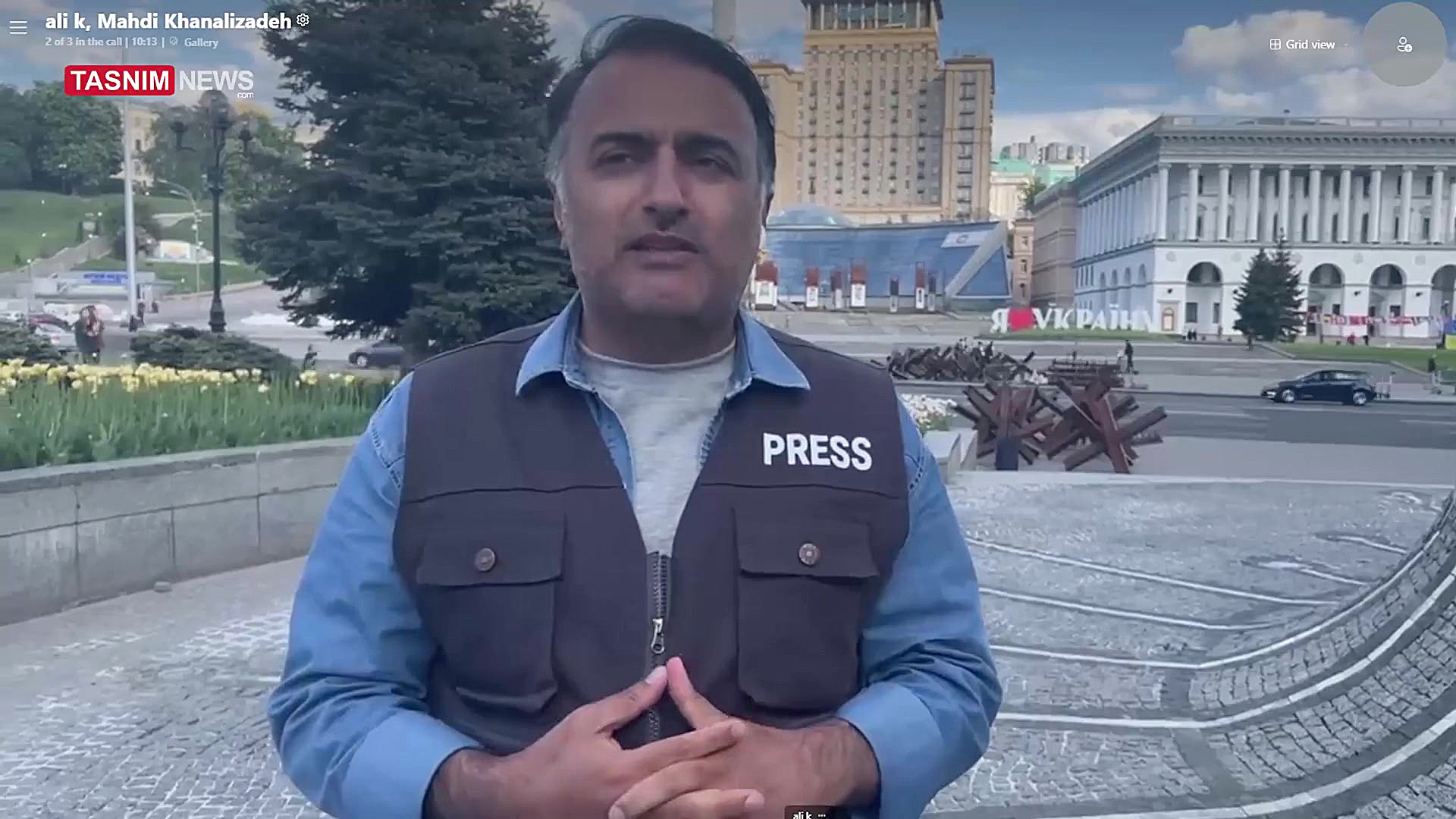 گفتگوی زنده با خبرنگاران تسنیم...