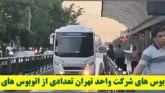 خدمت رسانی اتوبوس های یگان ویژ...