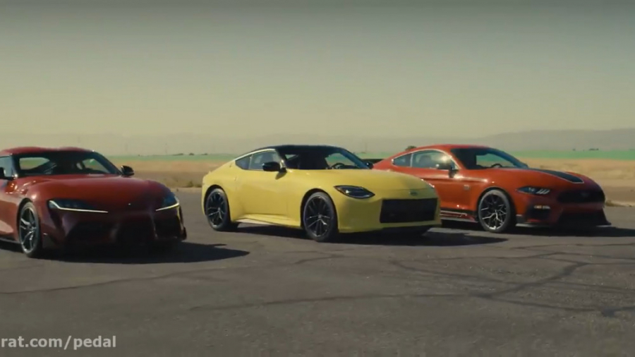 درگ نیسان z جدید با فورد موستا...