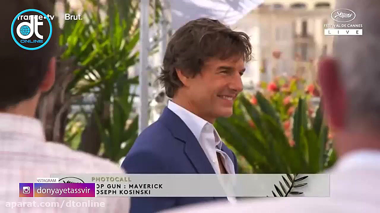 ویدیوی تام کروز مقابل دوربین ع...