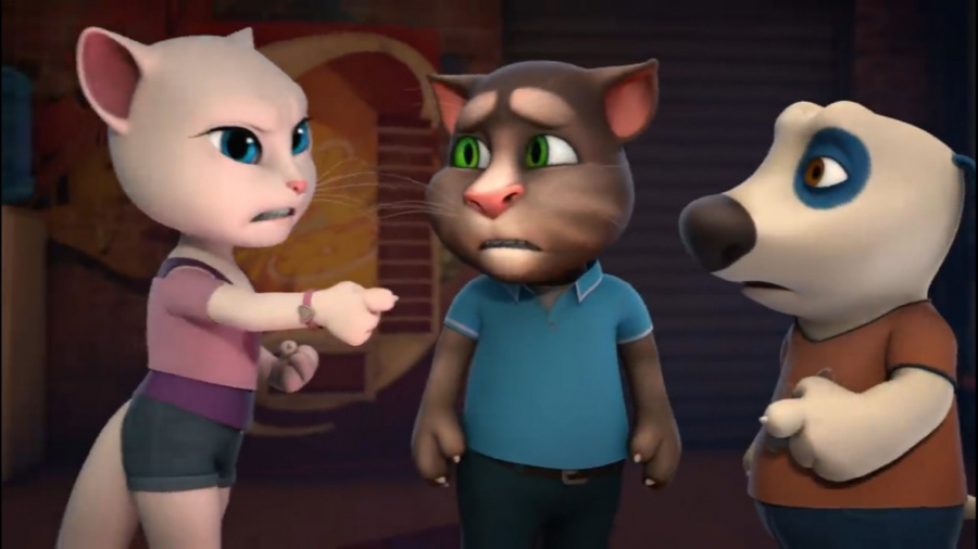 انیمیشن تام سخنگو | نفرین جدای...