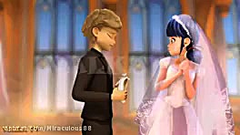 ازدواج مرینت و آدرین؟آدرین عاش...