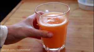 نوشیدنی پرتقال آناناس و سیب و...