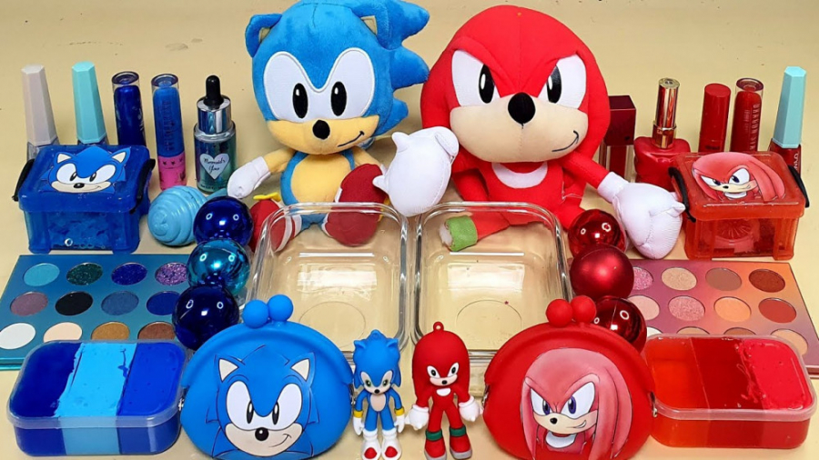 سونیک و ناکلز  مخلوط اسلایم می...