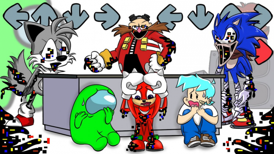 تیلز اکس  سونیک اکس  امانگ اس...