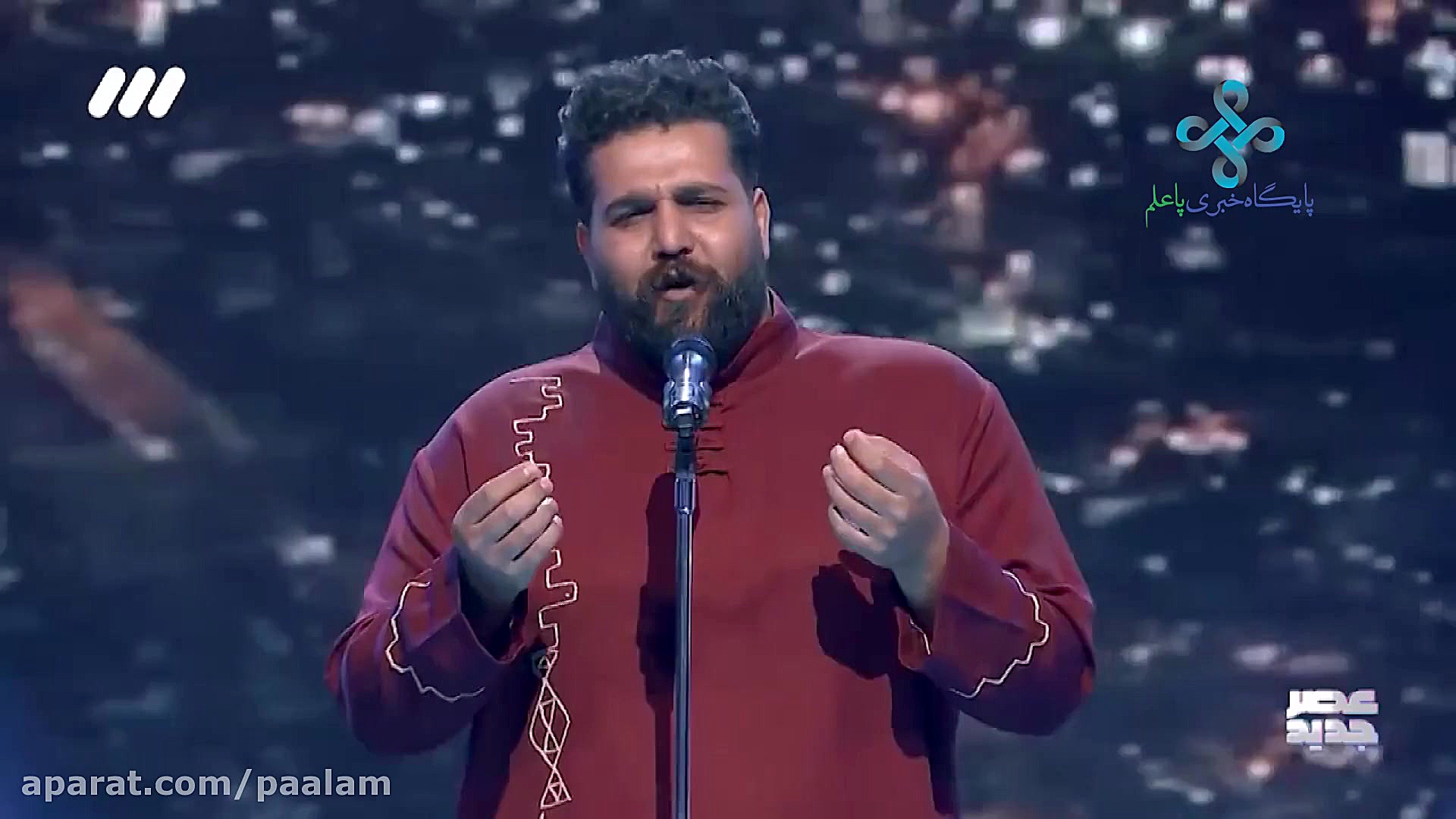 اجرای لری وحید موسوی در برنامه...