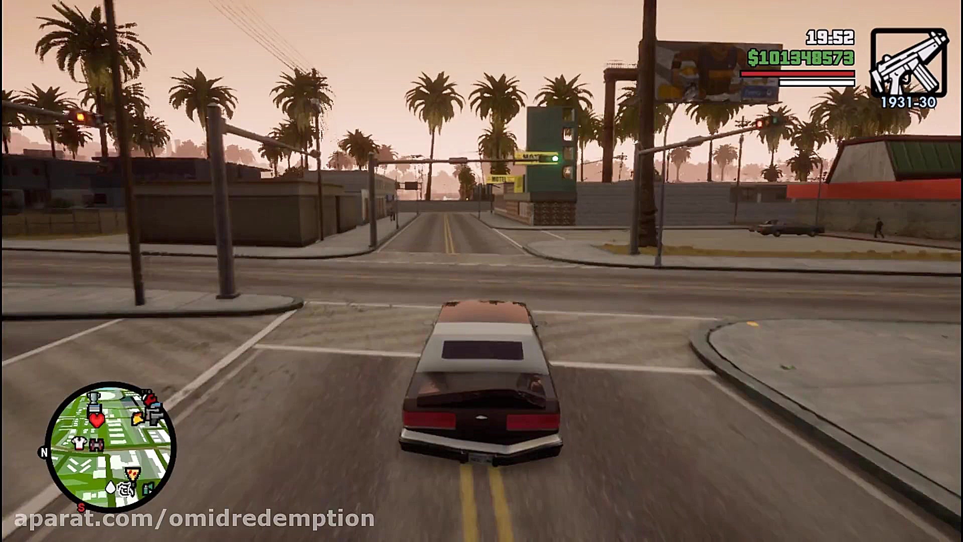 خوش گذرانی با نامزد سی جی GTA...