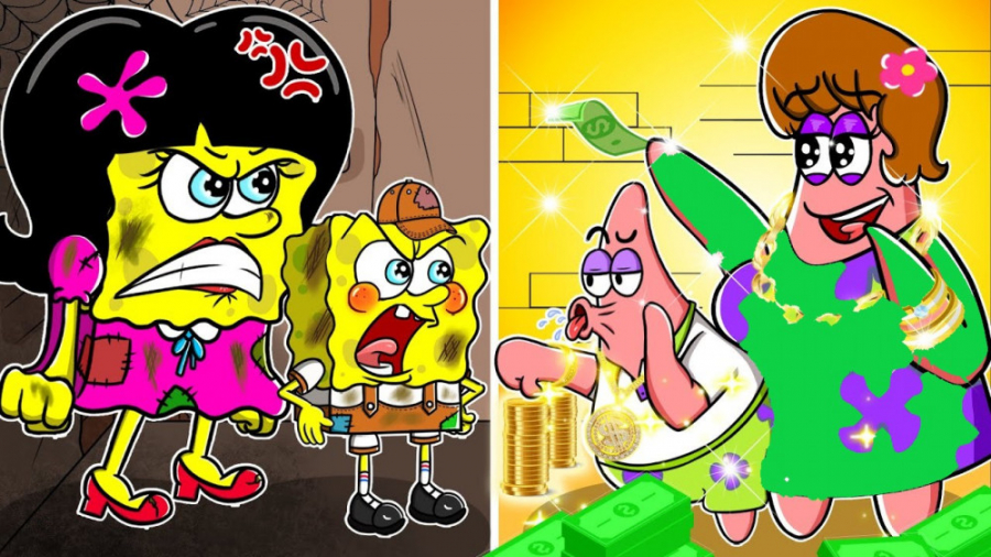 انیمیشن پاتریک پولدار  باب اسف...