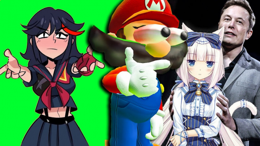 انیمیشن کمدی ماریو  چالش انیمه