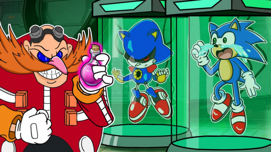 دکتر اگمن  سونیک اکس  کارتون س...